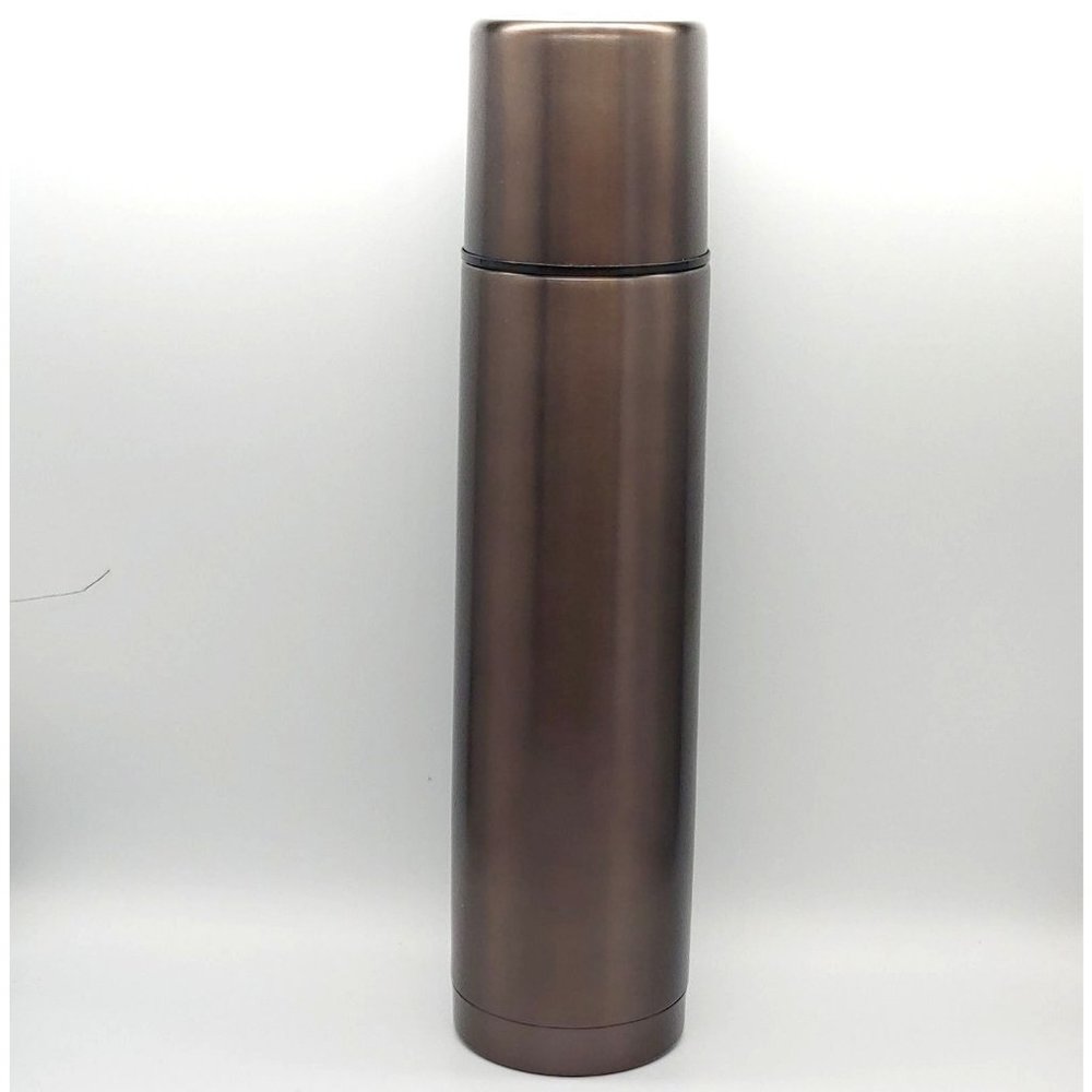 Isosteel Vacuum Flask Quickstop Thermos 0.9l
